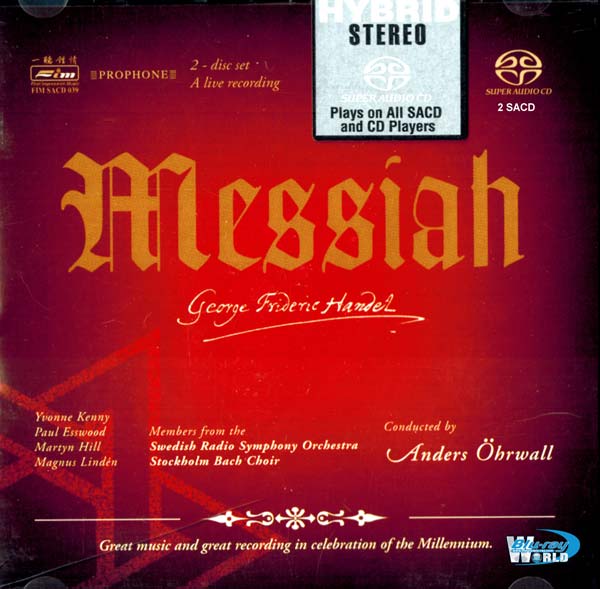 SA147.First Impression Music - Handel Messiah  SACD-R ISO  DSD  2.0 + 5.1 